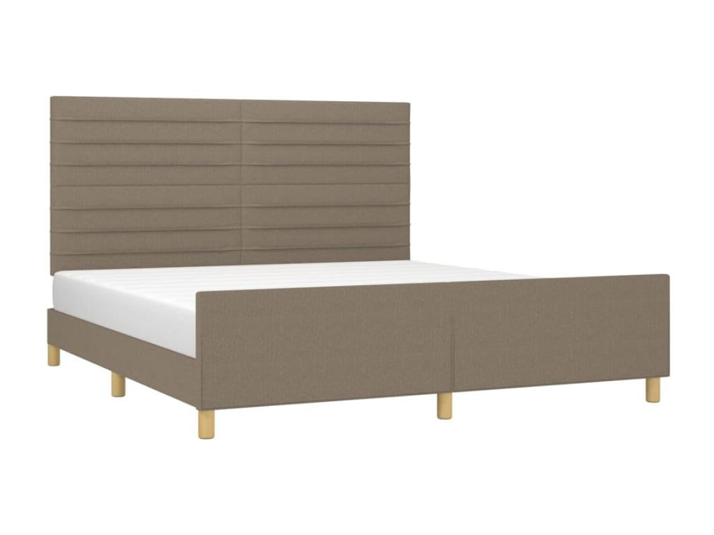 Bed with Meublita headboard 160x200 Fabric