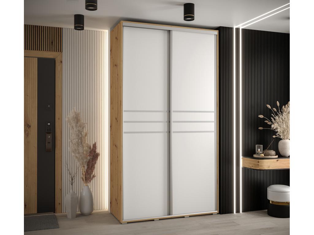 Meublita 10 Sliding Door Wardrobe 235.2/130/60 2 Doors