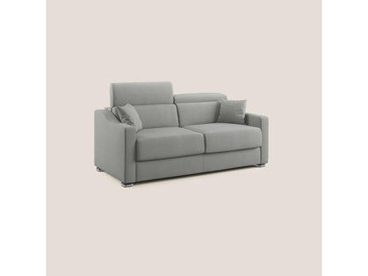 Meublita Convertible Sofa Bed in Detachable Fabric T05 171 cm Matte - 120x197 Grey