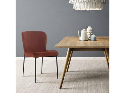 Meublita Set of 2 Brown Dining Chairs