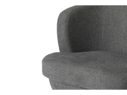 Dark grey Meublita armchair
