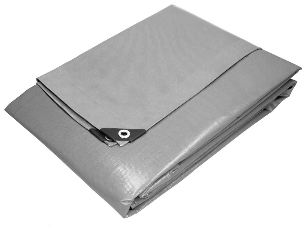 Meublita 60 g/m² grey PE waterproof cover tarpaulin