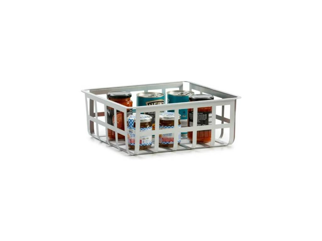 Medium-sized metal storage and decorative basket by Meublita