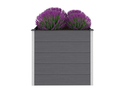 Meublita raised garden bed 100x100x91 cm Grey