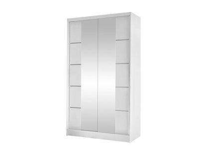Vertchez 168 White Wardrobe 200x100x58cm Sliding Wardrobe Doors