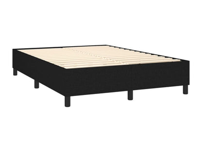 Meublita bed base with black mattress 140x190 fabric
