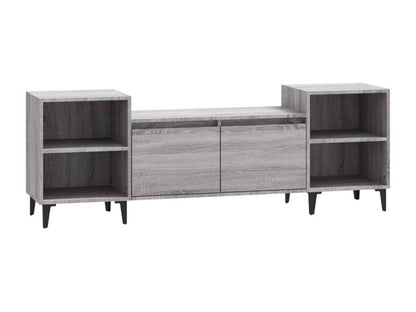 Meublita TV stand, grey, 160x35x55 cm, engineered wood