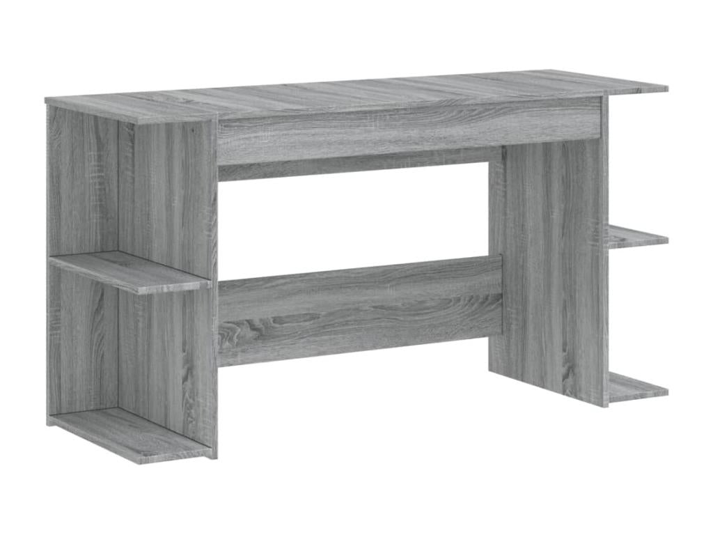 Meublita grey desk 140x50x75 cm engineered wood