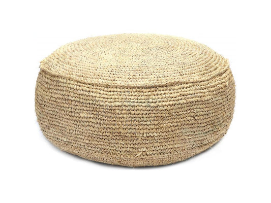 Meublita Raffia Pouf