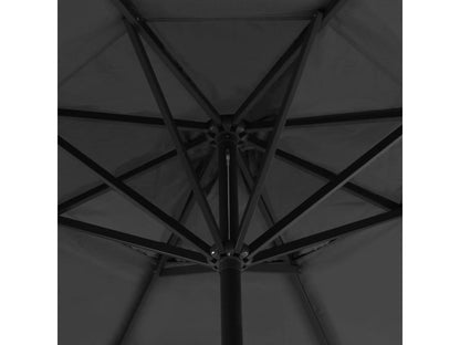 Parasol with 500cm aluminum pole, Anthracite