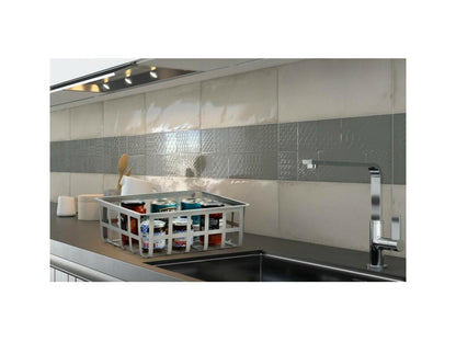 Medium-sized metal storage and decorative basket by Meublita