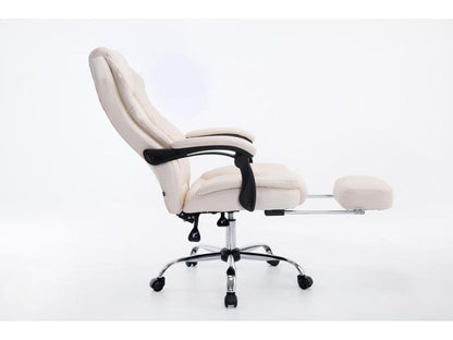 Ergonomic office chair, cream, 67x64x124 cm, BUR10377
