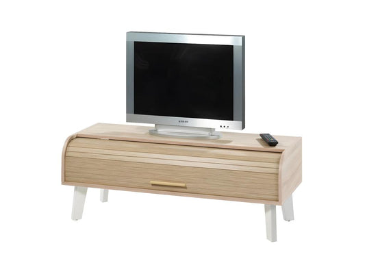 TV cabinet with roll-top door - Meublita n 3