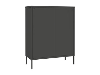 Anthracite drawer unit 80x35x101.5 cm Steel