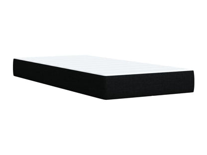 Bed base in Vertchez with black mattress 100x200 cm fabric