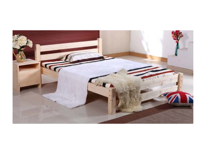 Single bed with frame