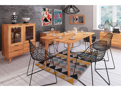 Meublita - Table in natural oiled beech heartwood 80x190