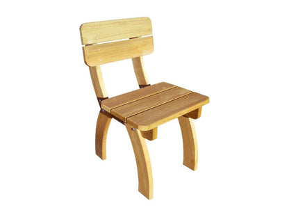 2-piece garden chairs, impregnated pine wood