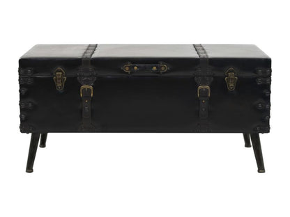 Coffee table in MDF and steel, 102x51x48 cm