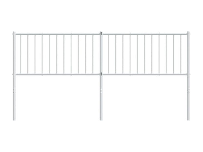 White metal headboard 180cm
