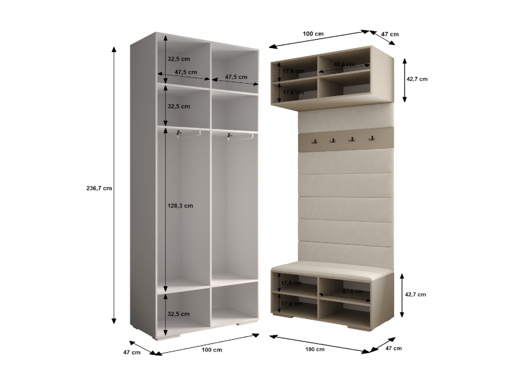 Meublita 3 Z9 Wardrobe