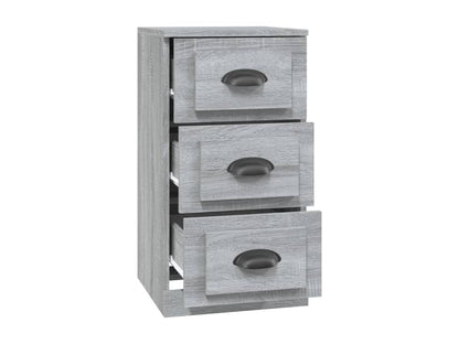 Meublita grey sideboard 36x35.5x67.5 cm engineered wood