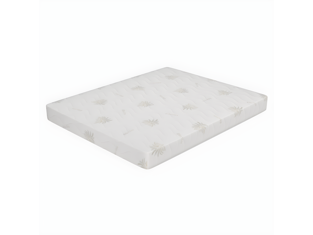 Memory foam mattress 100x190 cm, 25 cm high - Removable cover with Aloe Meublita lining - Premium