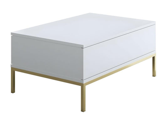 Meublita coffee table in chipboard and metal