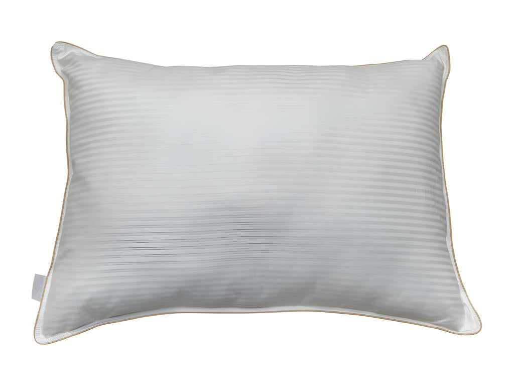 Meublita Grand Hotel Pillow, Removable Cover, Beige, Soft, Com'Duv Cotton Satin, Meublitaé Meublita