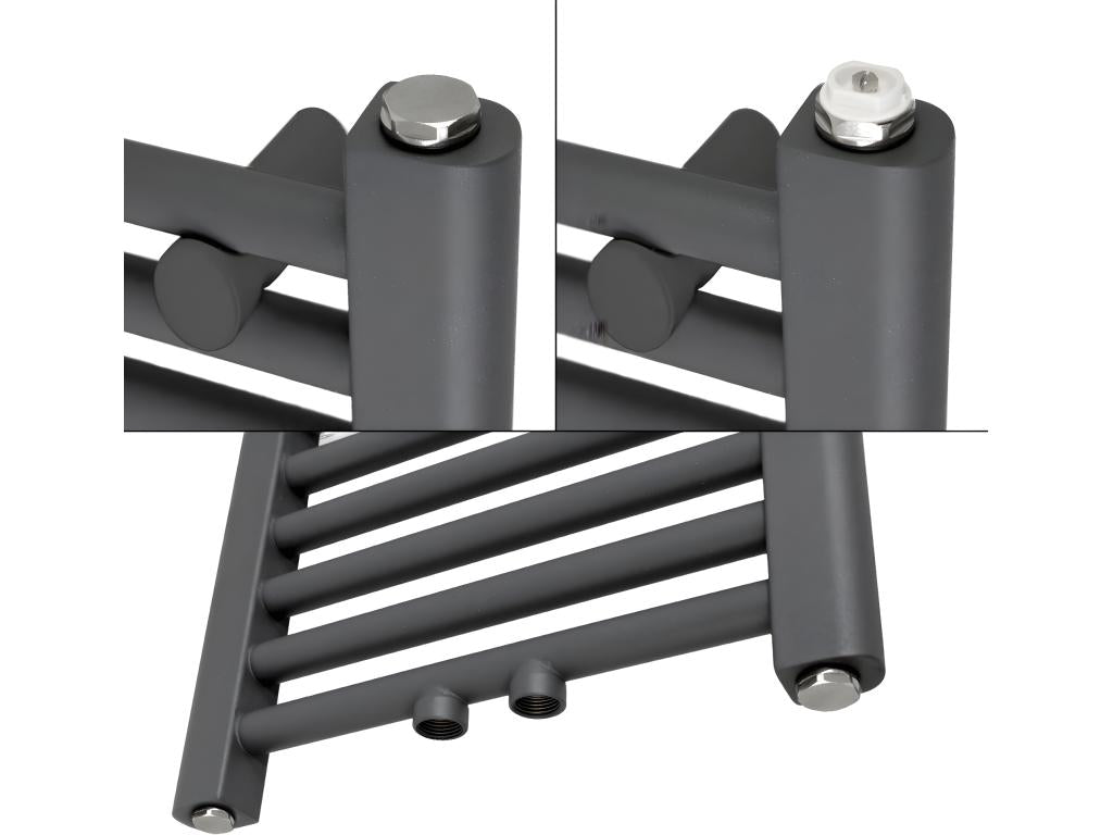 Meublita Towel Rail - Non-Electric - 400x1500 mm - Anthracite