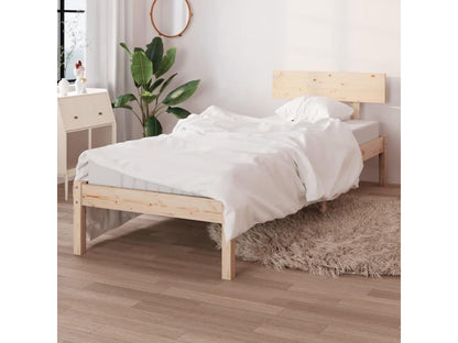 Solid pine wood bed 90x200 13