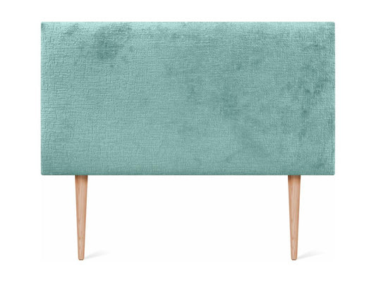 Meublita Natural Wool Headboard 95x105cm with 90cm Bed Legs - Green Meublita