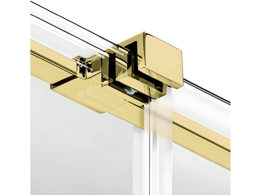 Meublita GOLD 120x90cm sliding shower enclosure with front access