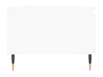 Coffee table, white, 90x50x36.5 cm, engineered wood