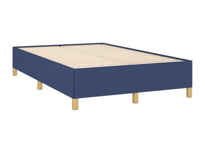 Meublita bed base with blue 120x190 fabric mattress