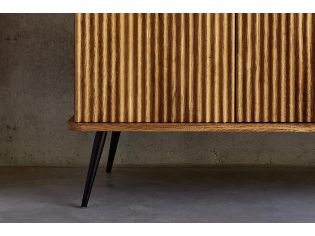 Meublita - Chest of drawers in solid wild oak with natural oil finish