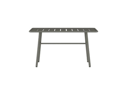 Metal garden coffee table - Anthracite grey - Meublita