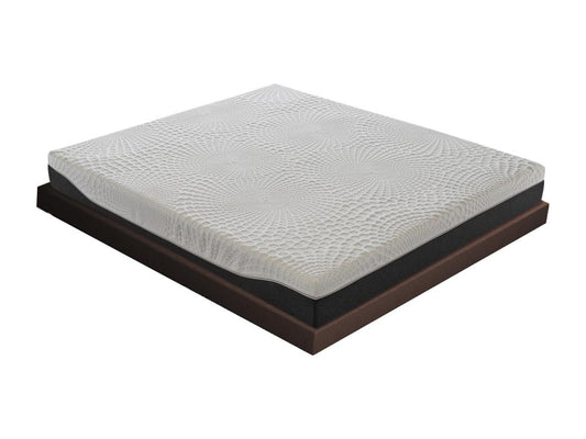 Pocket spring mattress with memory foam, 25 cm high, 13 comfort zones, 70x190 cm