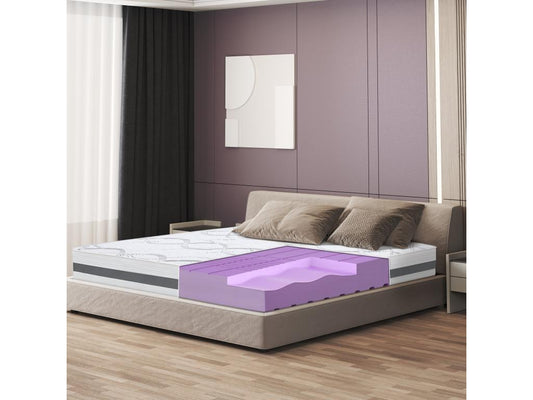 Single Mattress 105x175 with Memory Foam - Premium Quality - Height 25 cm - Made in Italy