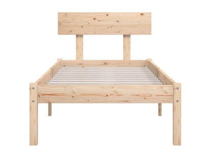 Solid pine wood bed 90x200 13