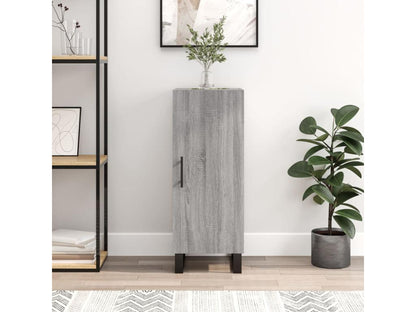Meublita grey sideboard 34.5x34x90 cm Engineered wood