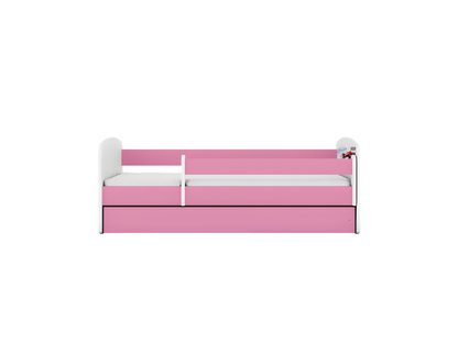 Vertchez bed, pink formula, without drawer, without mattress, 140/70
