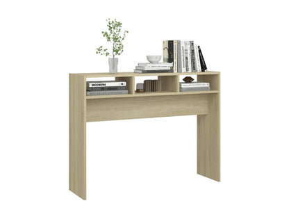 Meublita Oak Console Table 105x30x80 cm Chipboard