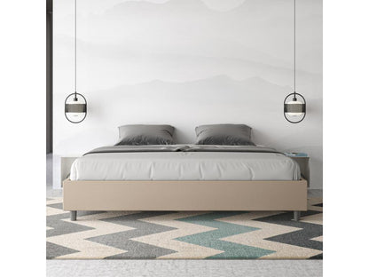 Meublita 180x200 Upholstered Storage Bed in Faux Leather