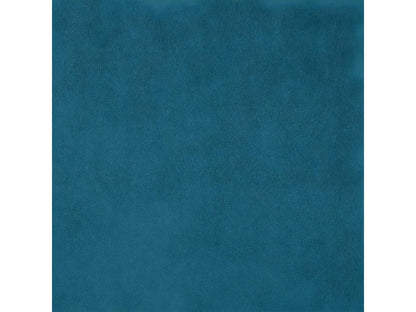 Set of 2 chairs in duck blue velvet with black chrome legs