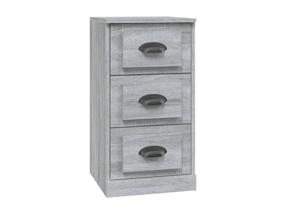 Meublita grey sideboard 36x35.5x67.5 cm engineered wood