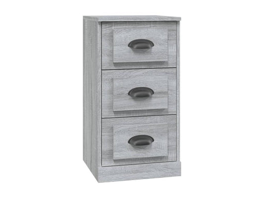 Meublita grey sideboard 36x35.5x67.5 cm engineered wood