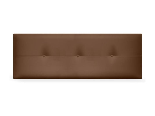 Meublita Faux Leather Headboard with Buttons 160x50cm for 150/160cm Beds - Clay