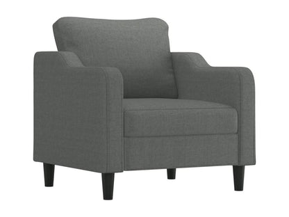 Dark Grey Armchair 60 cm Fabric