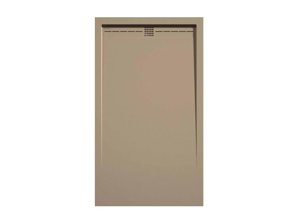 Meublita shower tray, smooth finish, Meublita CACH colored grid - 140x70 cm